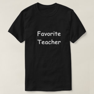Lieblings-Teacher-Design-Lehrer Geschenk Idee T-Shirt