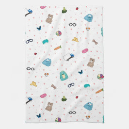 Lieblings-Teetuch des Paddys - Kunst durch Irina Geschirrtuch