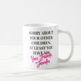 Lieblings-Tochter Funny Mother-Tag Kaffeetasse