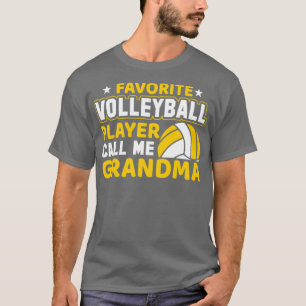 Lieblings-Volleyball-Spieler nennen mich Oma T-Shirt