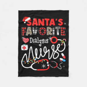 Lieblings-Weihnachtsbeleuchtung für Dialyse-Kranke Fleecedecke
