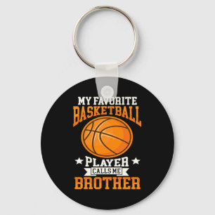 Lieblingsbasketballspieler nennt Bruder bas t Schlüsselanhänger
