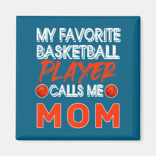 Lieblingsbasketballspieler nennt Mama basketb t Magnet