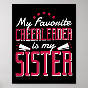Lieblingscheerleaderin ist meine Schwester, Cheer Poster