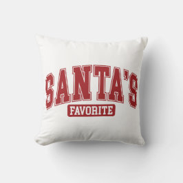 Lieblingsdesign von Santa für lustige Weihnachtsfe Kissen