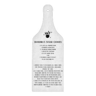 Lieblingsfamilienrezepte Schneidebrett