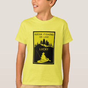 Lieblingsfischerei auf dem Kayak-See und dem Fluss T-Shirt