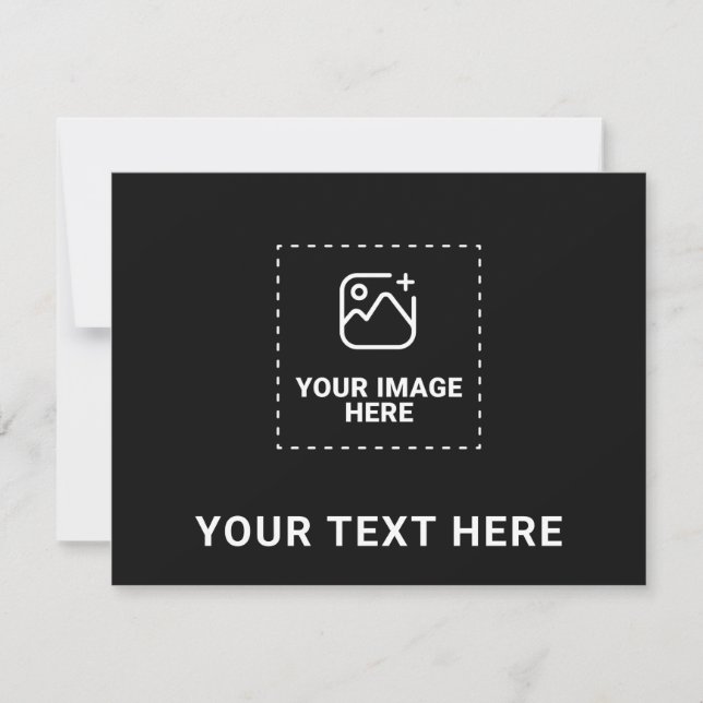 Lieblingsfoto mit Text Mitteilungskarte (Vorderseite)