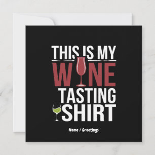 Lieblingsfrauen "Das ist mein Shirt für Weinproben Einladung