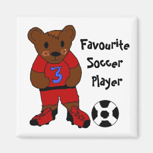 Lieblingsfußballspieler Magnet