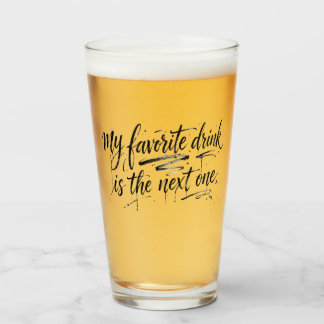 Lieblingsgetränk Glas