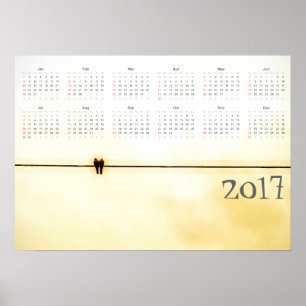 Lieblingskalender 2017 poster