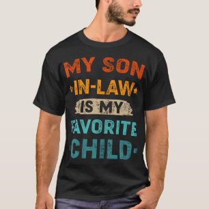 Lieblingskind des Schwiegersohns Retro für die Sch T-Shirt