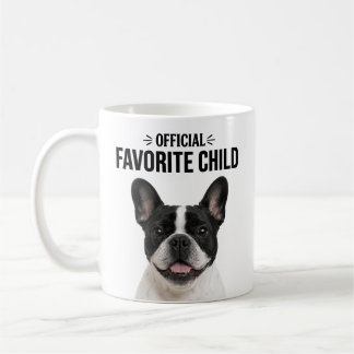 Lieblingskind Minimalistische Tierporträtfarbe Kaffeetasse