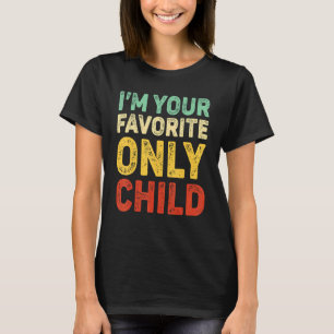 Lieblingskind Retro Vintage Lieblingskind Einzelki T-Shirt