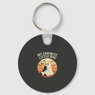 Lieblingskleiner Boo Halloween Geist Baby Retro So Schlüsselanhänger