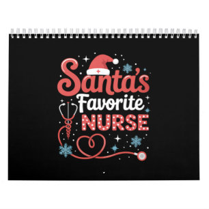 Lieblingskrankenschwester von Santa Weihnachten  Kalender