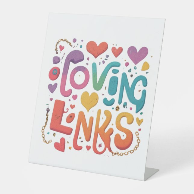 Lieblingslinks Sockelschild (Vorderseite)