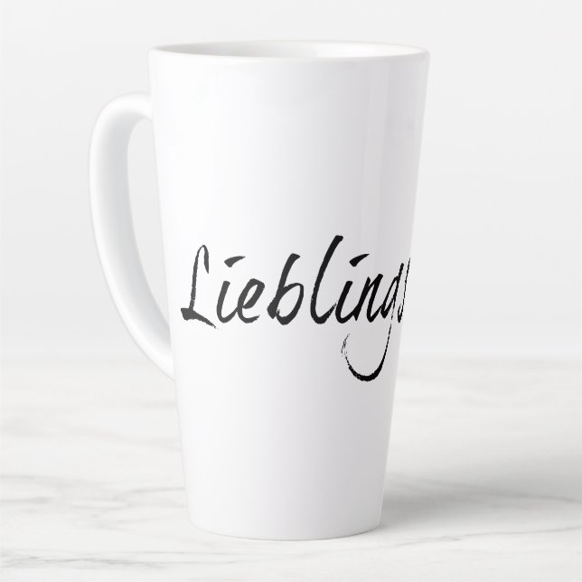 Lieblingsmama Milchtasse (Linke Ecke)