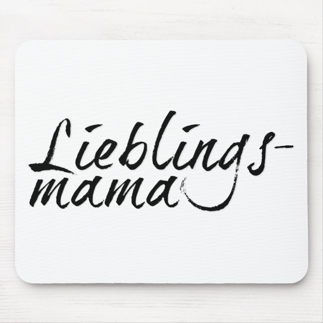 Lieblingsmama Mousepad (Vorne)
