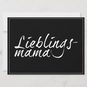 Lieblingsmama - weiß 00001