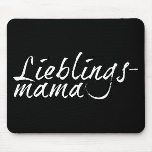 Lieblingsmama weiß - 00001 mousepad