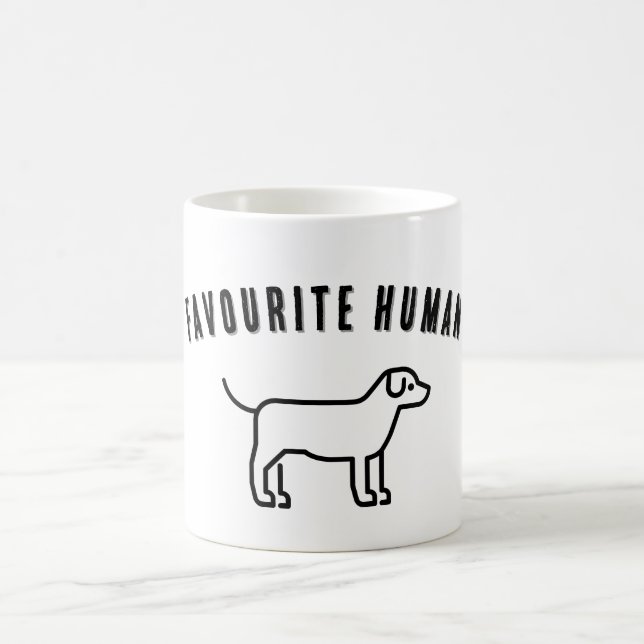 Lieblingsmensch Kaffeetasse (Mittel)