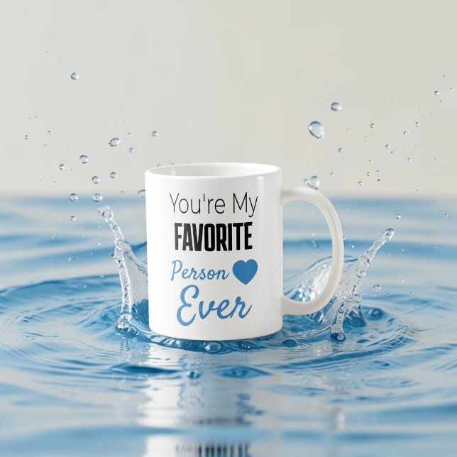 Lieblingsmensch überhaupt personalisiert kaffeetasse (Von Creator hochgeladen)