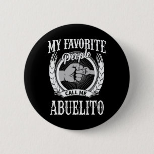 Lieblingsmenschen nennen mich Abuelito Mexican Spa Button