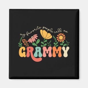 Lieblingsmenschen nennen mich Grammy zum Muttertag Magnet