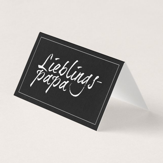 Lieblingspapa - weißer Schriftzug 0001 (Vorderseite)