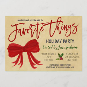 Lieblingsparty Einladung