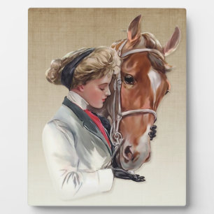 Lieblingspferd Fotoplatte