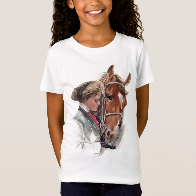 Lieblingspferd T-Shirt (Vorderseite)