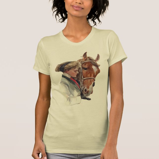 Lieblingspferd T-Shirt (Vorderseite)
