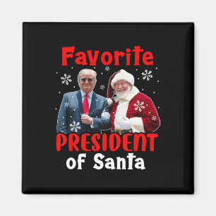 Lieblingspräsident von Weihnachten stolz Trump Magnet