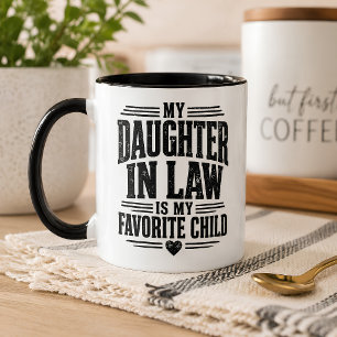 Lieblingsschwiegertochter-Tasse Geschenk für Mama Tasse