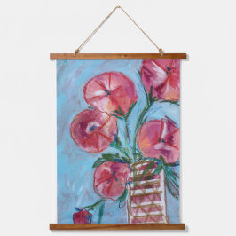 Lieblingsspiel von Lydias Art Sangria Wandteppich Mit Holzrahmen