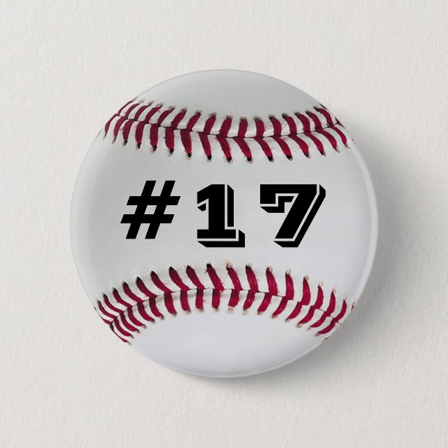 Lieblingsspieler-Baseball-Knopf #2 Button (Vorderseite)