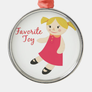 Lieblingsspielzeug Ornament Aus Metall