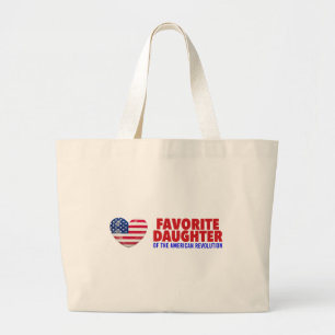 Lieblingstochter der American Revolution DAR Jumbo Stoffbeutel