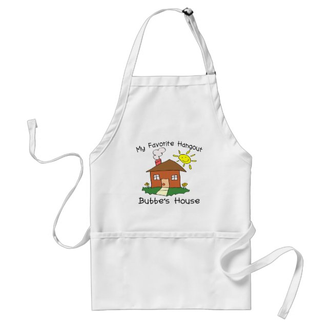 Lieblingstreffpunkt Bubbes Haus Schürze (Vorne)