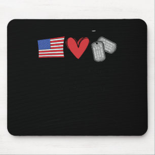 Lieblingsveteran Ist Mein Papa Vater Veterans Day Mousepad
