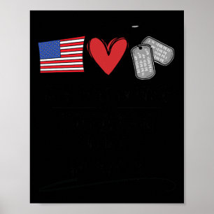 Lieblingsveteran Ist Mein Papa Vater Veterans Day  Poster