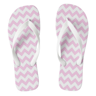 Liebreizende Chevron-Muster-Schlappen Flip Flops