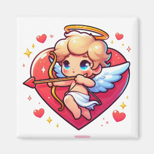 Liebreizender Cherub Cupid - Romantisches Ziel Magnet