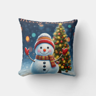 "Liebreizender Winterzauber: Weihnachtsbäume & Sch Kissen