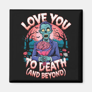 Liebst Du bis zum Tod Zombie-Horror-Romanze Valent Magnet