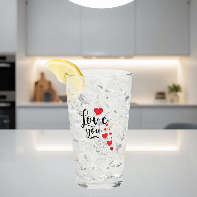 Liebst Du Glas Tasse (Von Creator hochgeladen)
