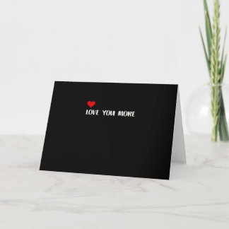 Liebst Du Mehr Minimalistischer Liebesspruch Karte